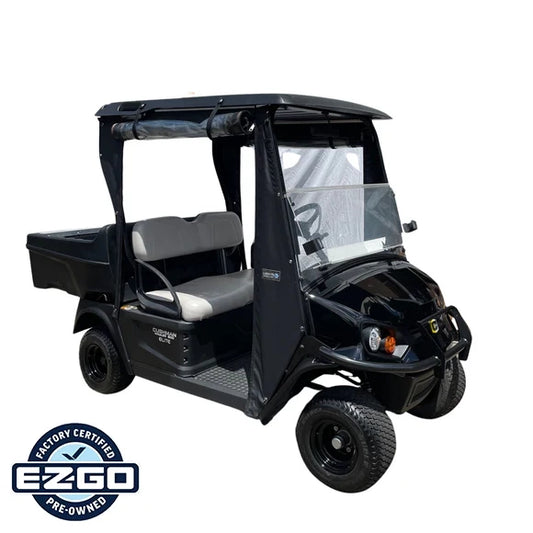 Certified Pre-owned EZGO Hauler 800 Utility with enclosure - EZGO NZ
