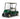 EZGO Green RXV Elite two seater golf cart