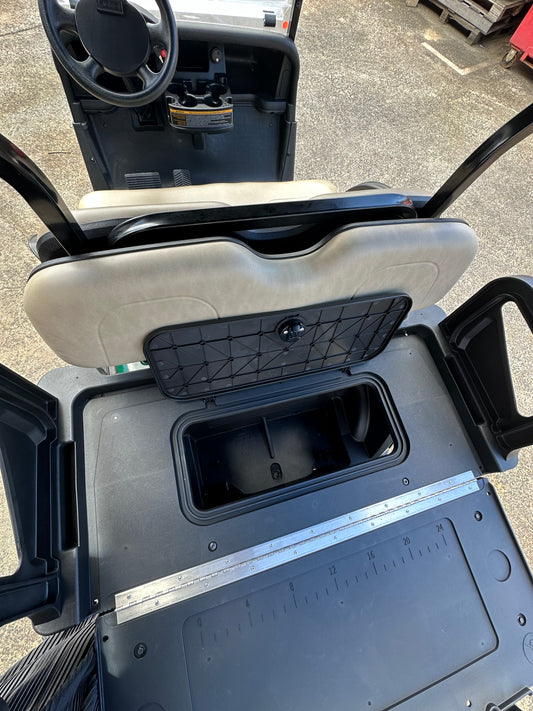 Storage compartment of EZGO golf cart