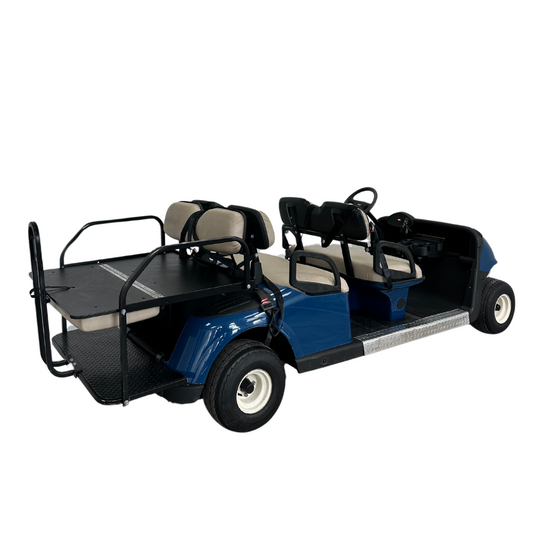 Used Blue EZGO RXV 6-Seater with RoyPow Lithium