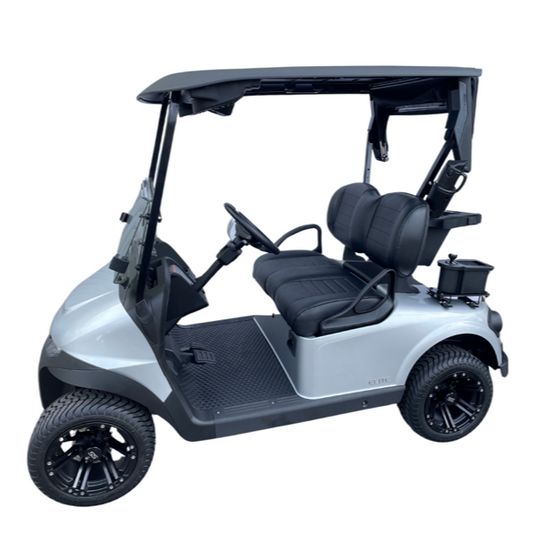 Platinum Silver Facelift RXV Golf Cart - EZGO NZ